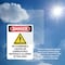Signmission No Flammable Liquids Danger Sign, Vinyl Decal, 7in W x 10in L, 2PK OS-2PACK-DS-D-710-V-1466 - alternate 5